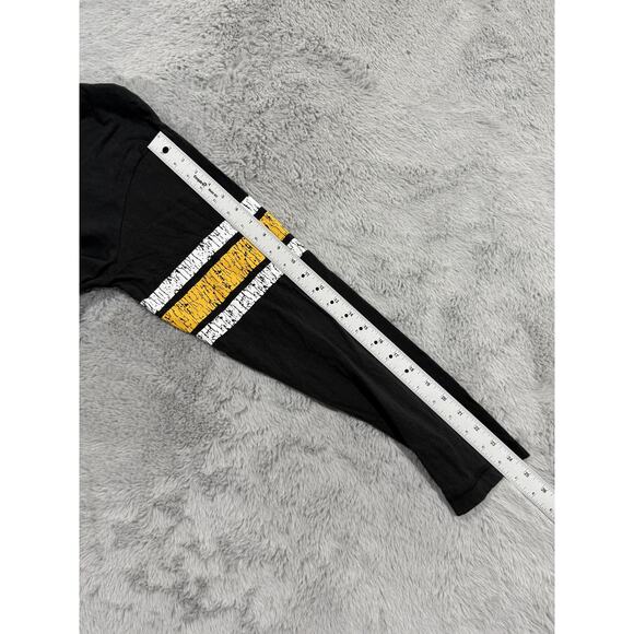 Pittsburgh Steelers Shirt Long Sleeve Mens Medium NFL Football Majestic Tee - Picture 10 of 11